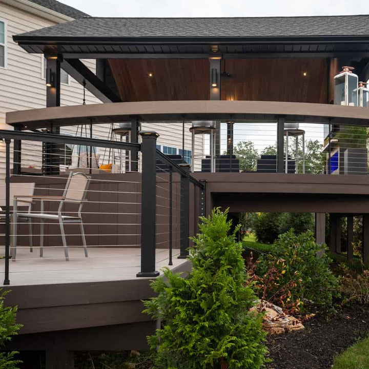 Keylink American Series Horizontal Cable Rail Keylink American Series Horizontal Cable Top Rail Kit