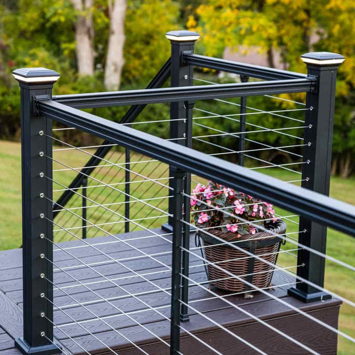 Keylink American Series Horizontal Cable Rail Keylink American Series Horizontal Cable Top Rail Kit