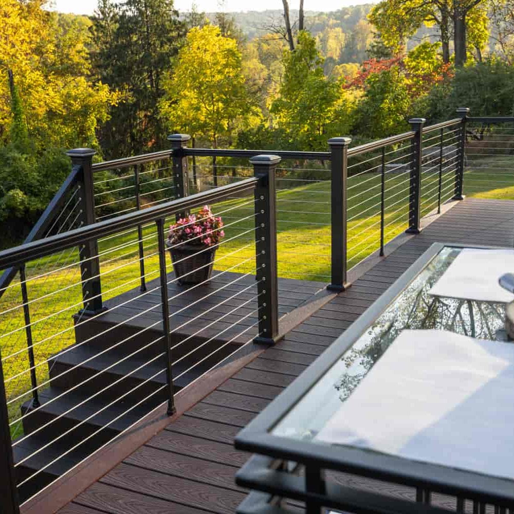 Keylink American Series Horizontal Cable Rail Keylink American Series Horizontal Cable Top Rail Kit