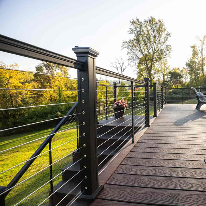 Keylink American Series Horizontal Cable Rail Keylink American Series Horizontal Cable Top Rail Kit