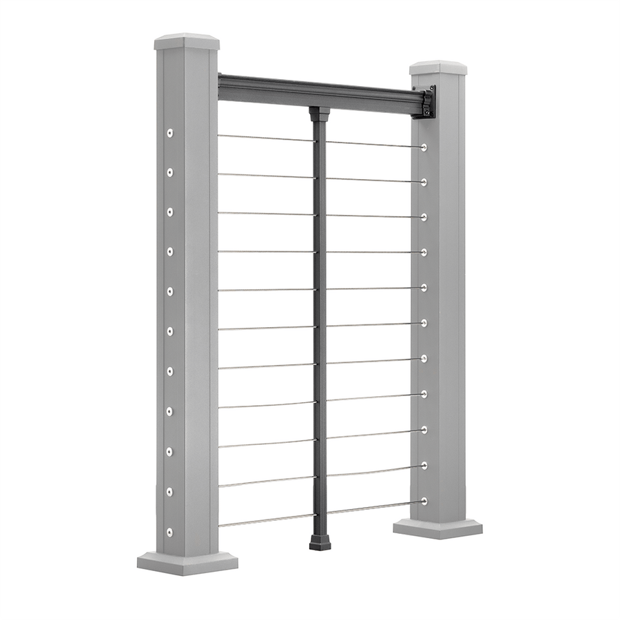 Key Link Cable Rails Keylink American Series Horizontal Cable Top Rail Kit – INSO Supply