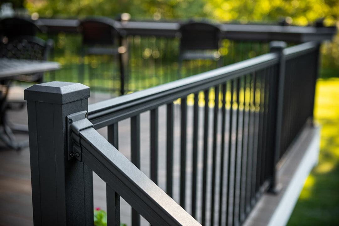 Keylink American Square Baluster Keylink American Series Aluminum Railing Kit