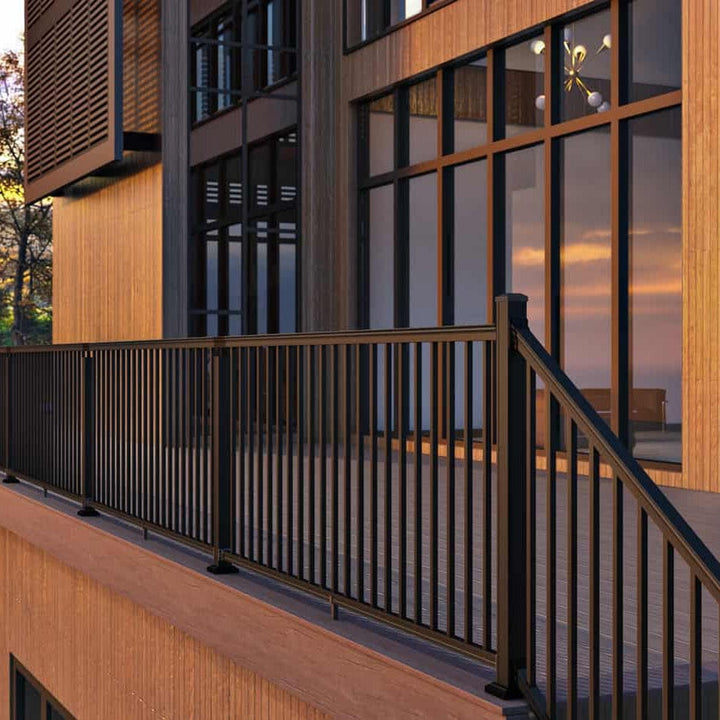 Keylink American Square Baluster Keylink American Series Aluminum Railing Kit