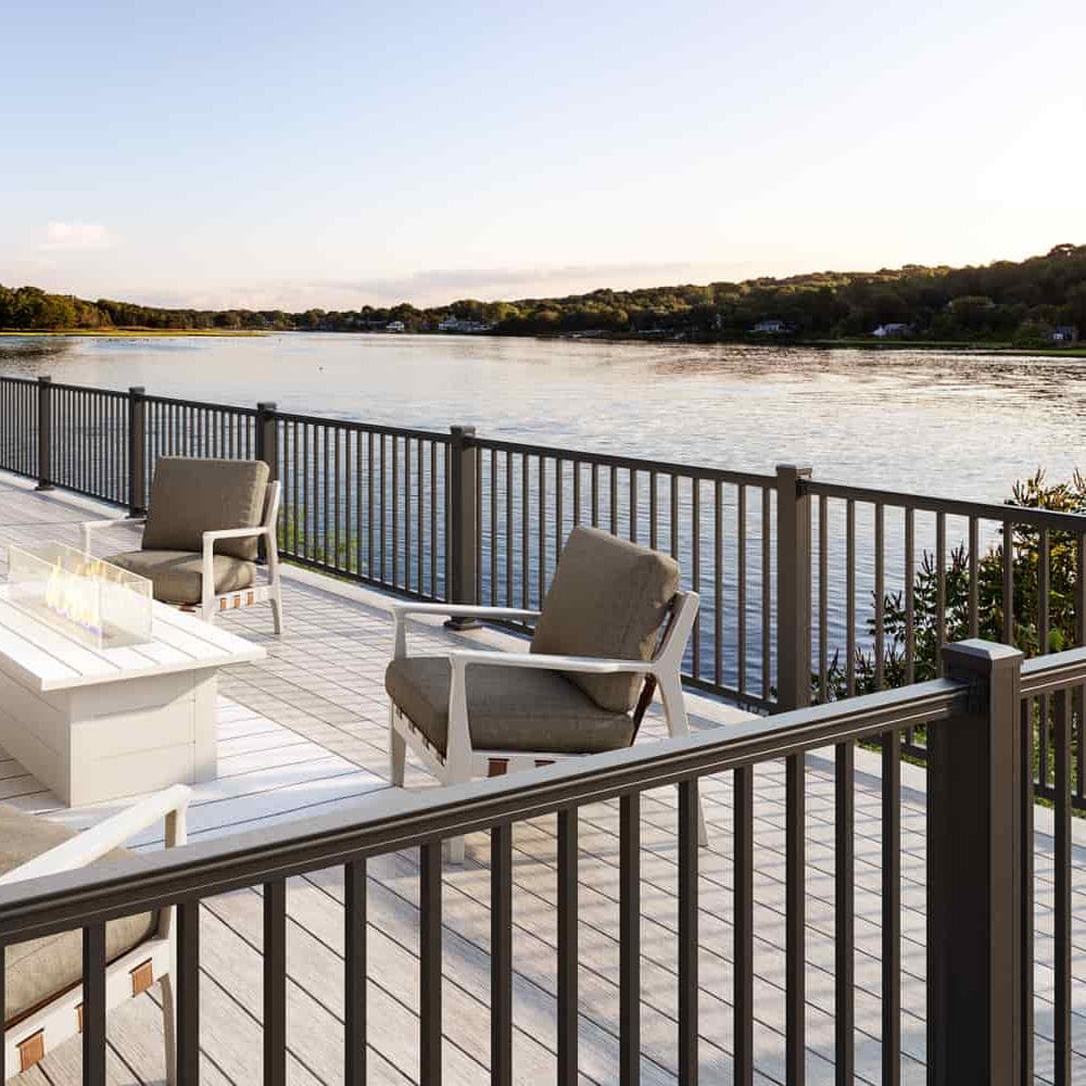 Keylink American Square Baluster Keylink American Series Aluminum Railing Kit