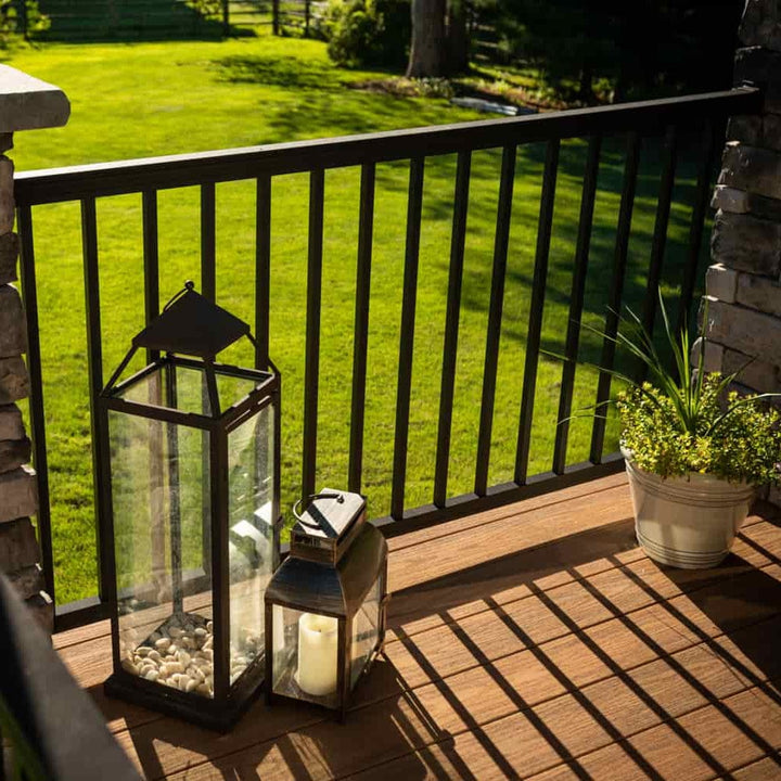 Keylink American Square Baluster Keylink American Series Aluminum Railing Kit