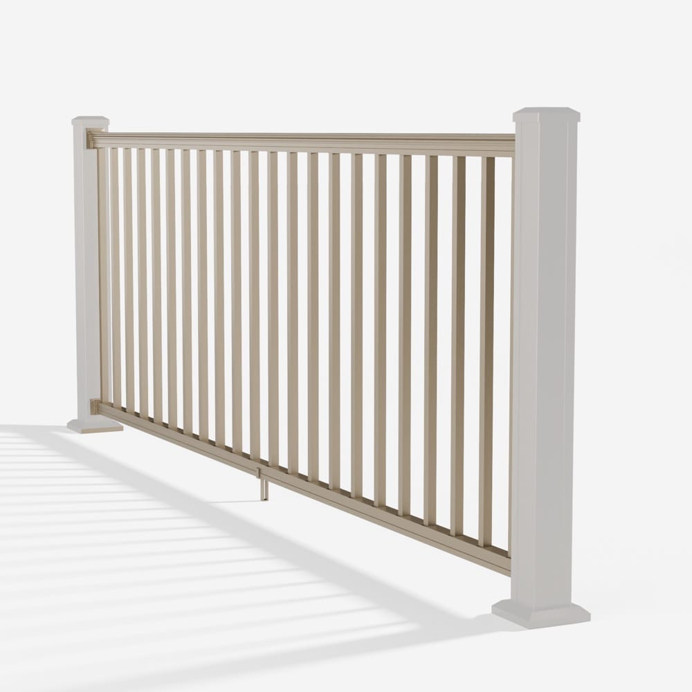 Keylink American Square Baluster Satin Driftwood / 36" / 6&