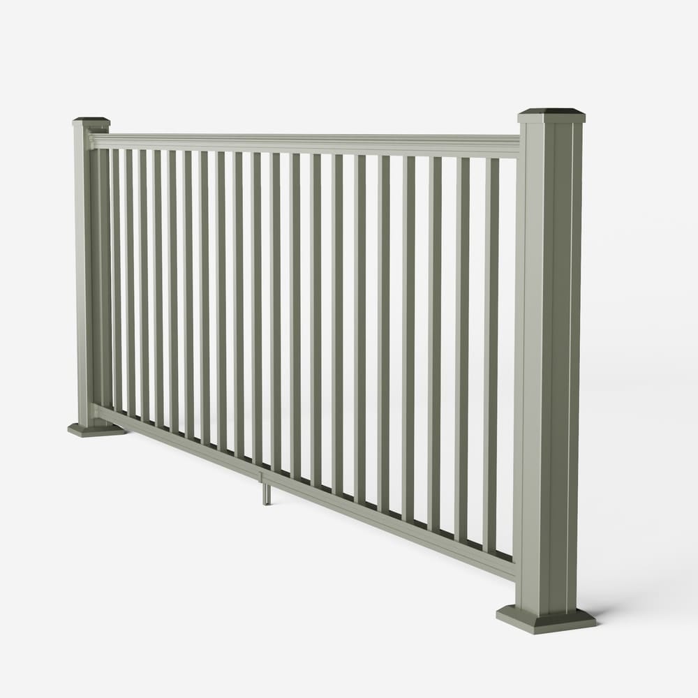 Keylink American Square Baluster Satin Smoke / 36" / 6&