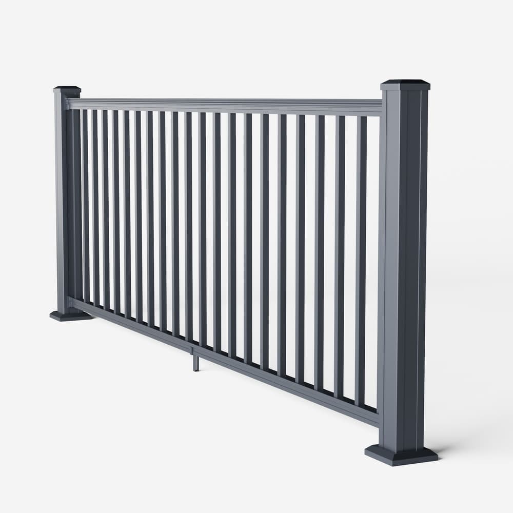 Keylink American Square Baluster Satin Storm / 36" / 6&