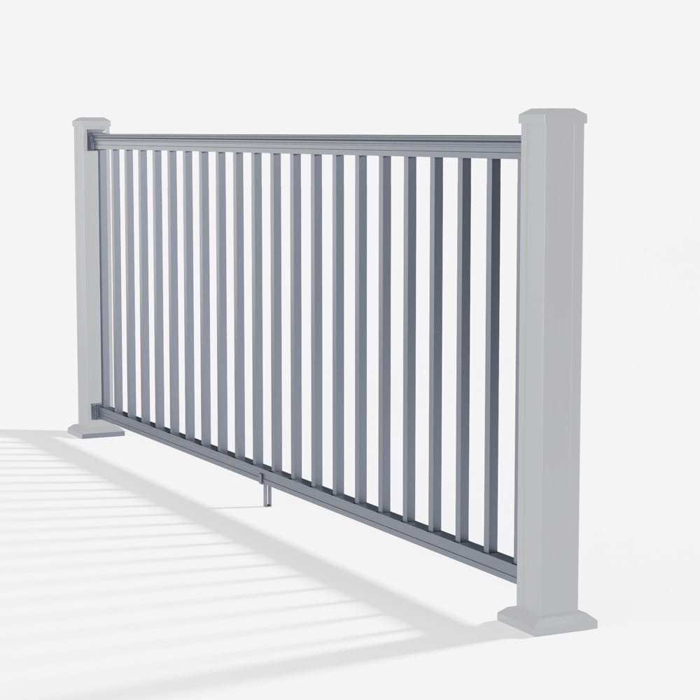 Keylink American Square Baluster Satin Storm / 36" / 6&