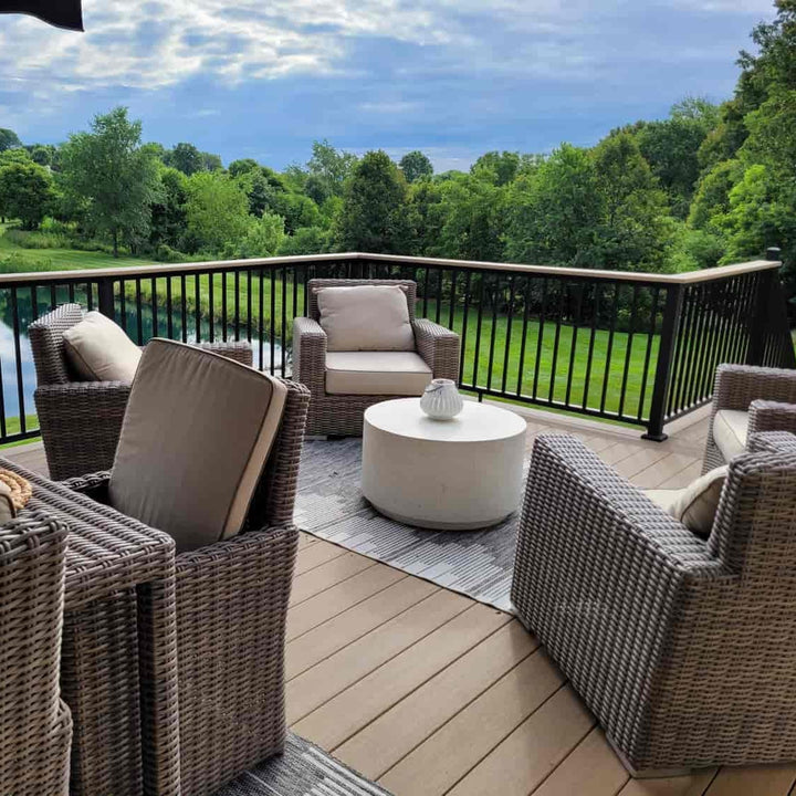 Keylink Chesapeake Square Baluster Railing Keylink Chesapeake Series Square Baluster Railing