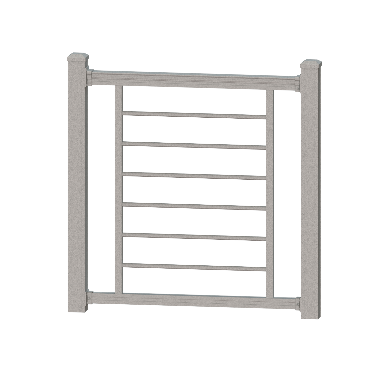 Keylink Gate Keylink American Series Rod Rail Adjustible Gate