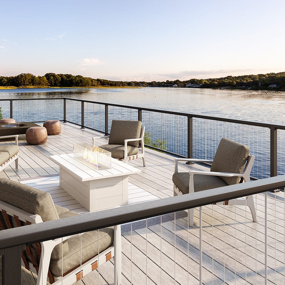 Keylink Keylink Chesapeake Series Vertical Cable Drink Railing