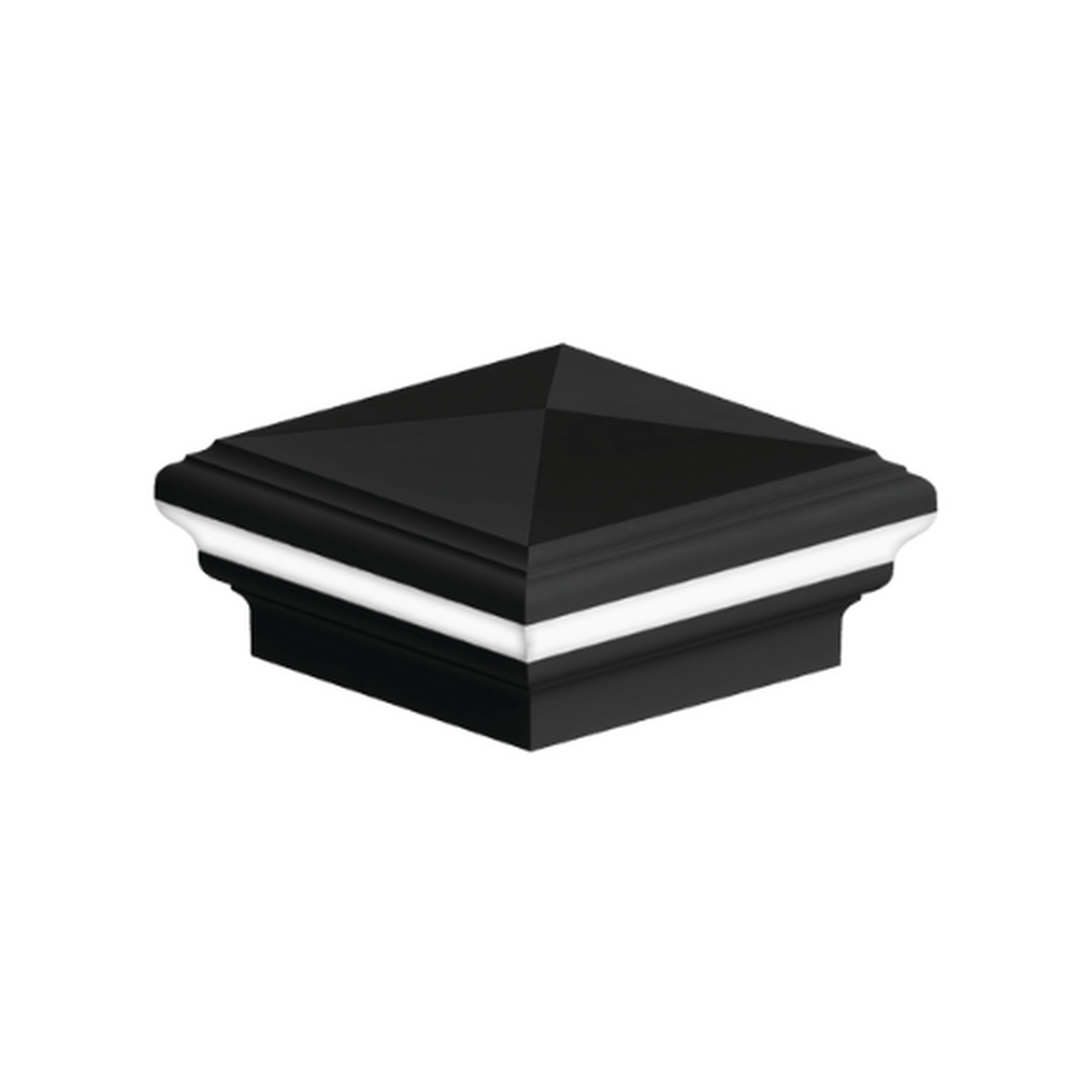 Keylink Placid Point Lighting Pyramid Post Cap Light | Placid Point Lighting