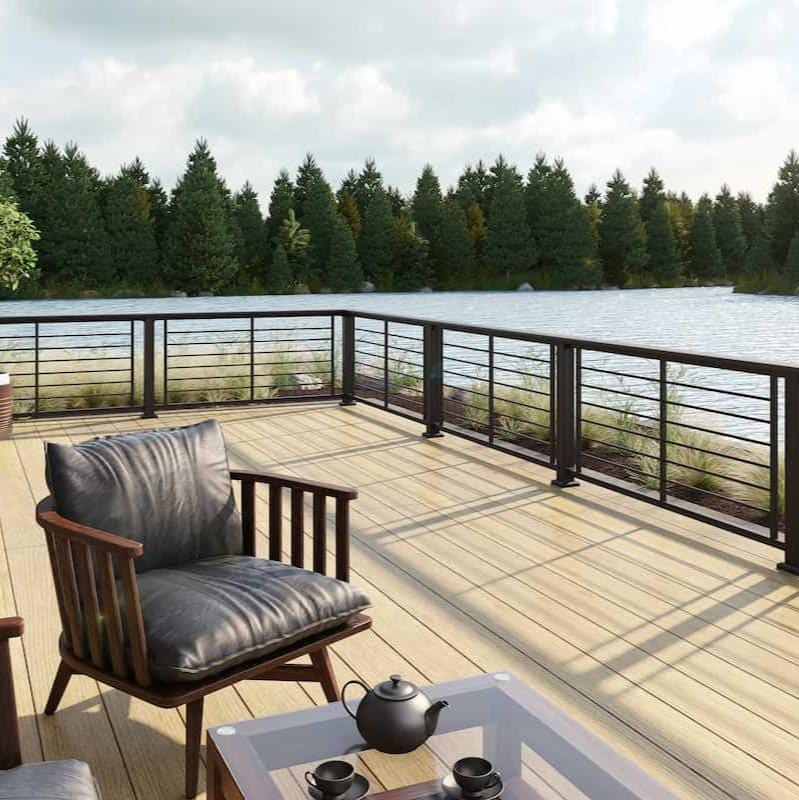 Keylink Rod Rail Keylink Chesapeake Series Rod Rail (Drink Rail Sold Separately)