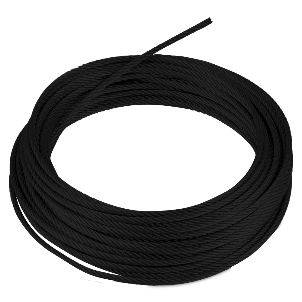 Keylink Stainless Steel Cable Matte Black / 100' Keylink Stainless Steel Cable for Railing