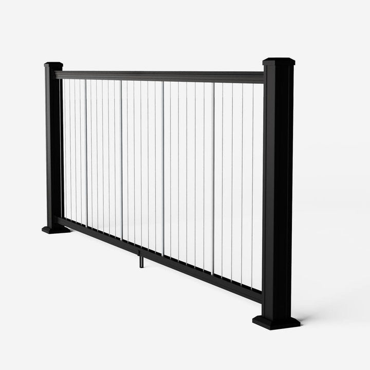 Keylink Vertical Cable Rail Matte Black / 36" / 6' Level Keylink American Series Vertical Cable Railing Kit