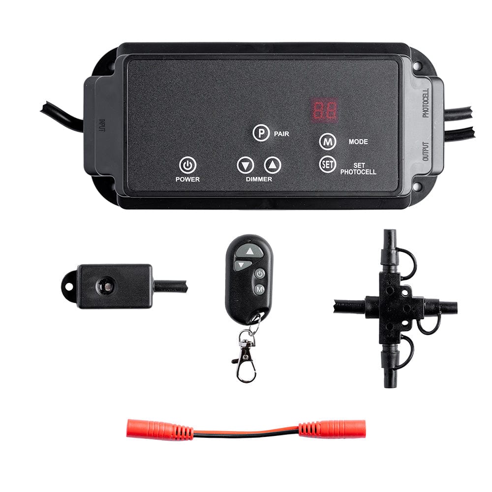 50 Watt Deck Lighting Transformer with Bluetooth Connectivity, Remote