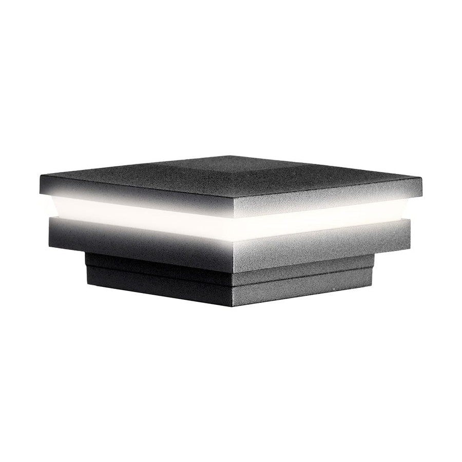 LMT Mercer Group LMT Low Voltage Lighting Ornamental Halo LED Low Voltage Post Cap Light for Key-Link, Trex & Deckorators | LMT