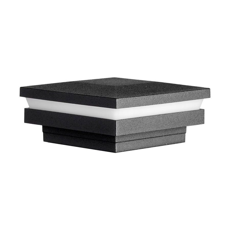 LMT Mercer Group LMT Low Voltage Lighting Ornamental Halo LED Low Voltage Post Cap Light for Key-Link, Trex & Deckorators | LMT