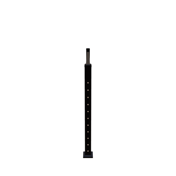 Keylink American Series Horizontal Cable Rail Textured Black / 36" / 6' Level Keylink American Series Horizontal Cable Top Rail Kit