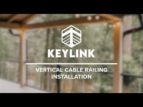 Keylink American Series Vertical Cable Railing System