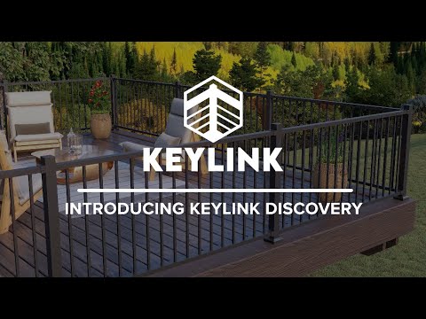 Keylink Discovery Series Aluminum Railing with Square Balusters