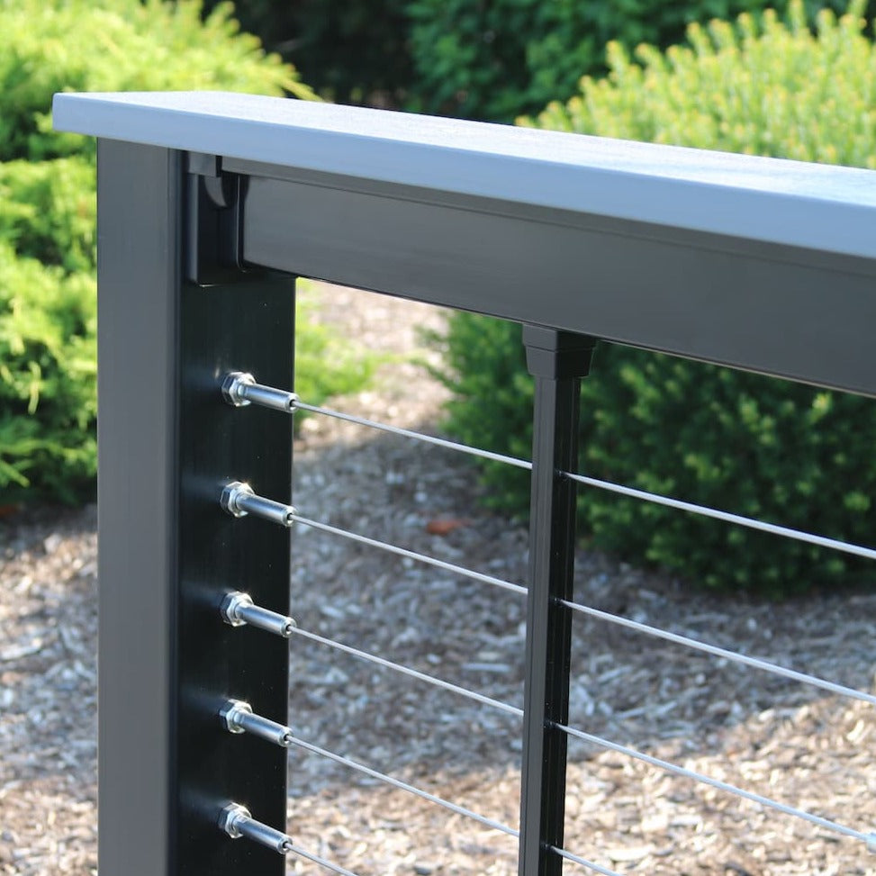 Superior Outdoor Products Cable Railing Post - 400 Series 400 Series Cable Railing Posts