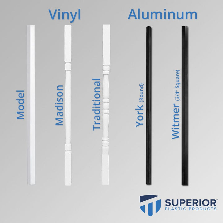 Superior Outdoor Products Vinyl Railing Superior Outdoor Products 200 Series 36" Vinyl Railing Kit (Copy)