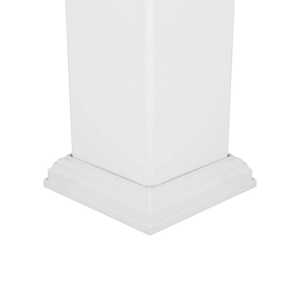Deckorators 4\" Composite Post Sleeve, Cap &amp; Skirt, alternate angle