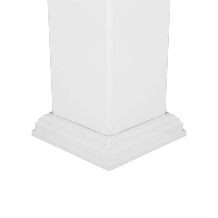 Deckorators 4\" Composite Post Sleeve, Cap &amp; Skirt, alternate angle
