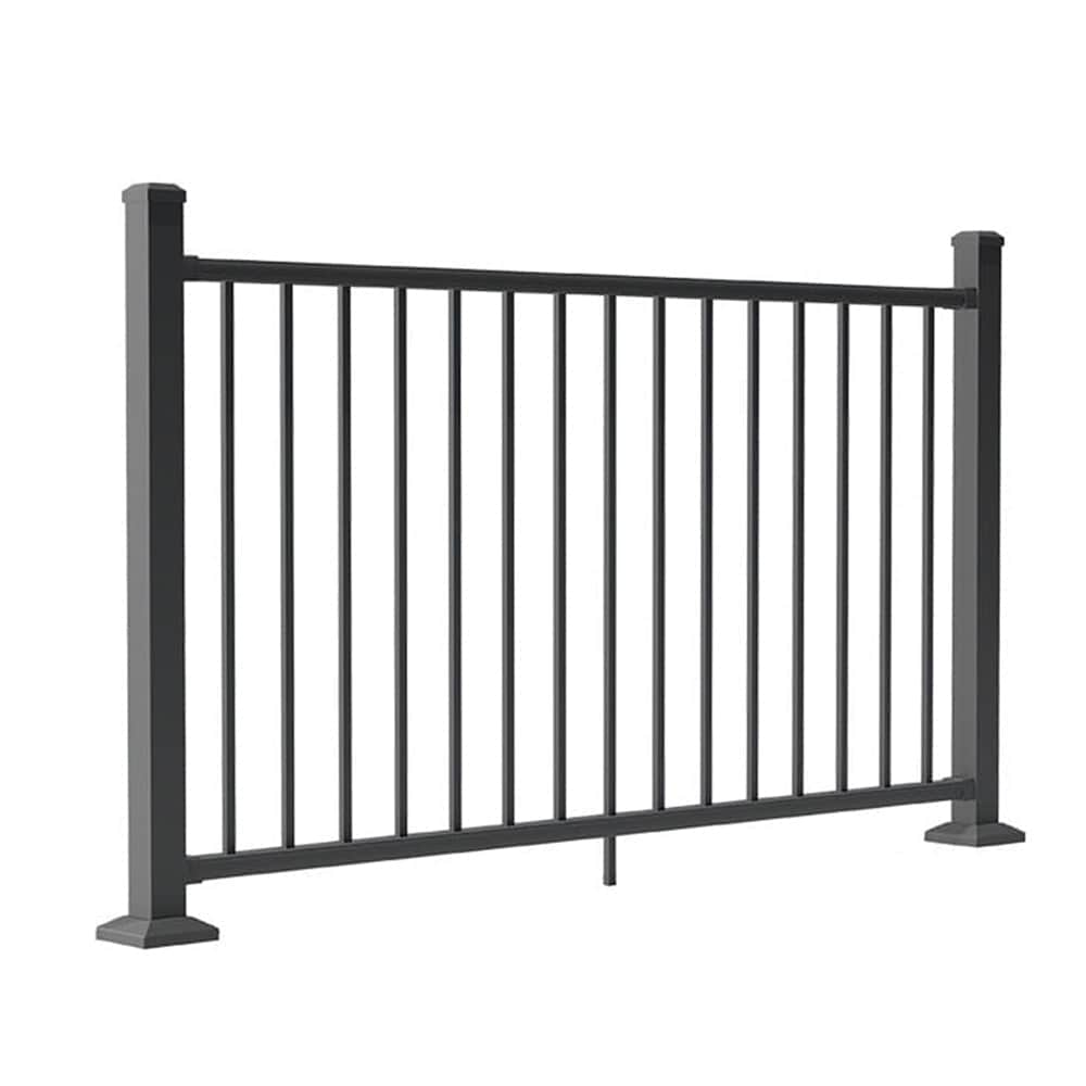 Deckorators Rapid Rail Square Baluster Aluminum Railing Kit, deckorators rapid rail view