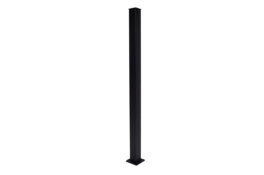 INSO Supply Textured Black / Stair Post 2-1/4" Regal Posts for 36" Railing | Regal Ideas