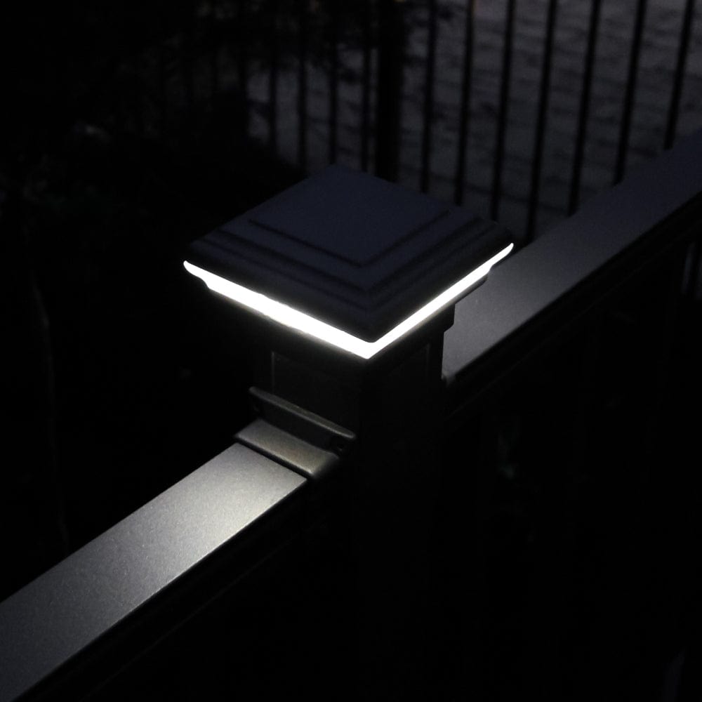 Keylink Railing Decorative Post Cap Light | Placid Point Lighting