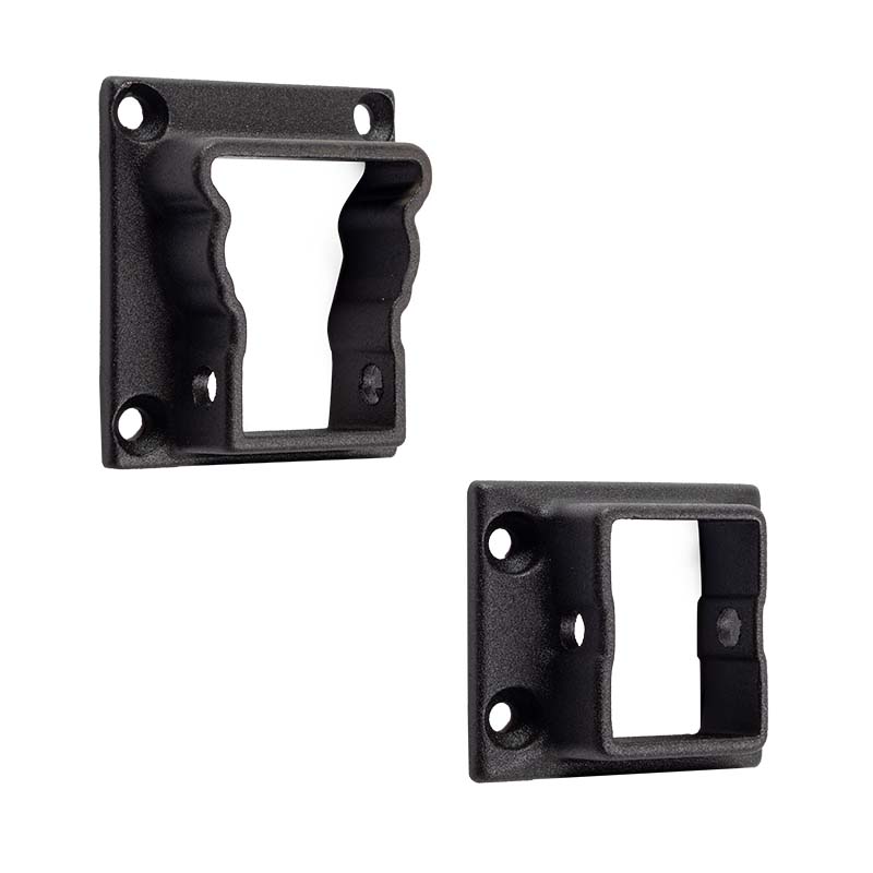 Keylink American Series Bracket Textured Black / 2 Pack / Level Bracket Keylink American Series Additional Bracket Kit
