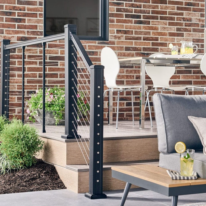 Keylink American Series Horizontal Cable Rail Keylink American Series Horizontal Cable Top Rail Kit
