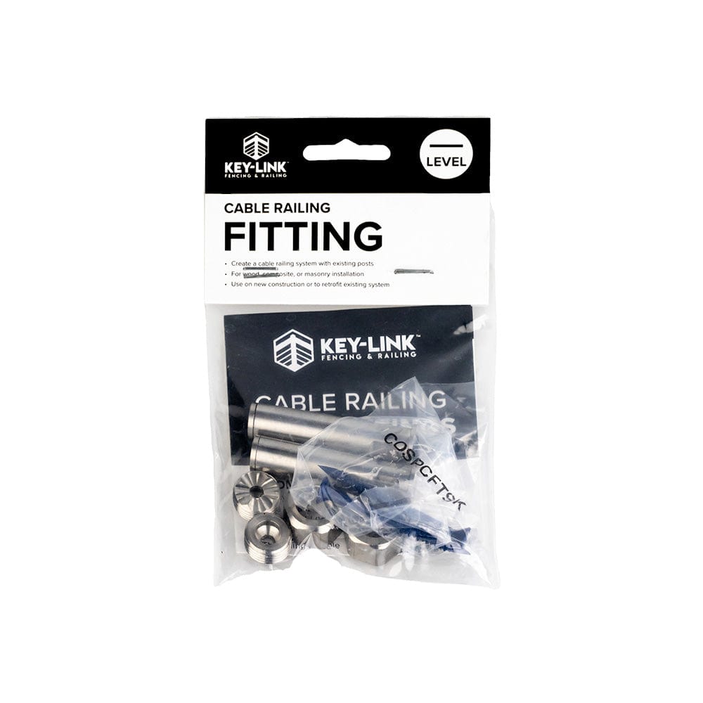 Keylink External Cable Fitting Keylink DIY Cable Railing Fittings