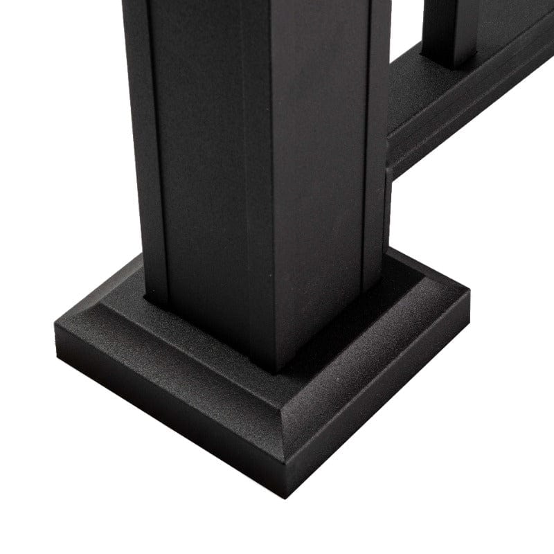 Keylink Post Trim Keylink Aluminum One Piece Post Trim